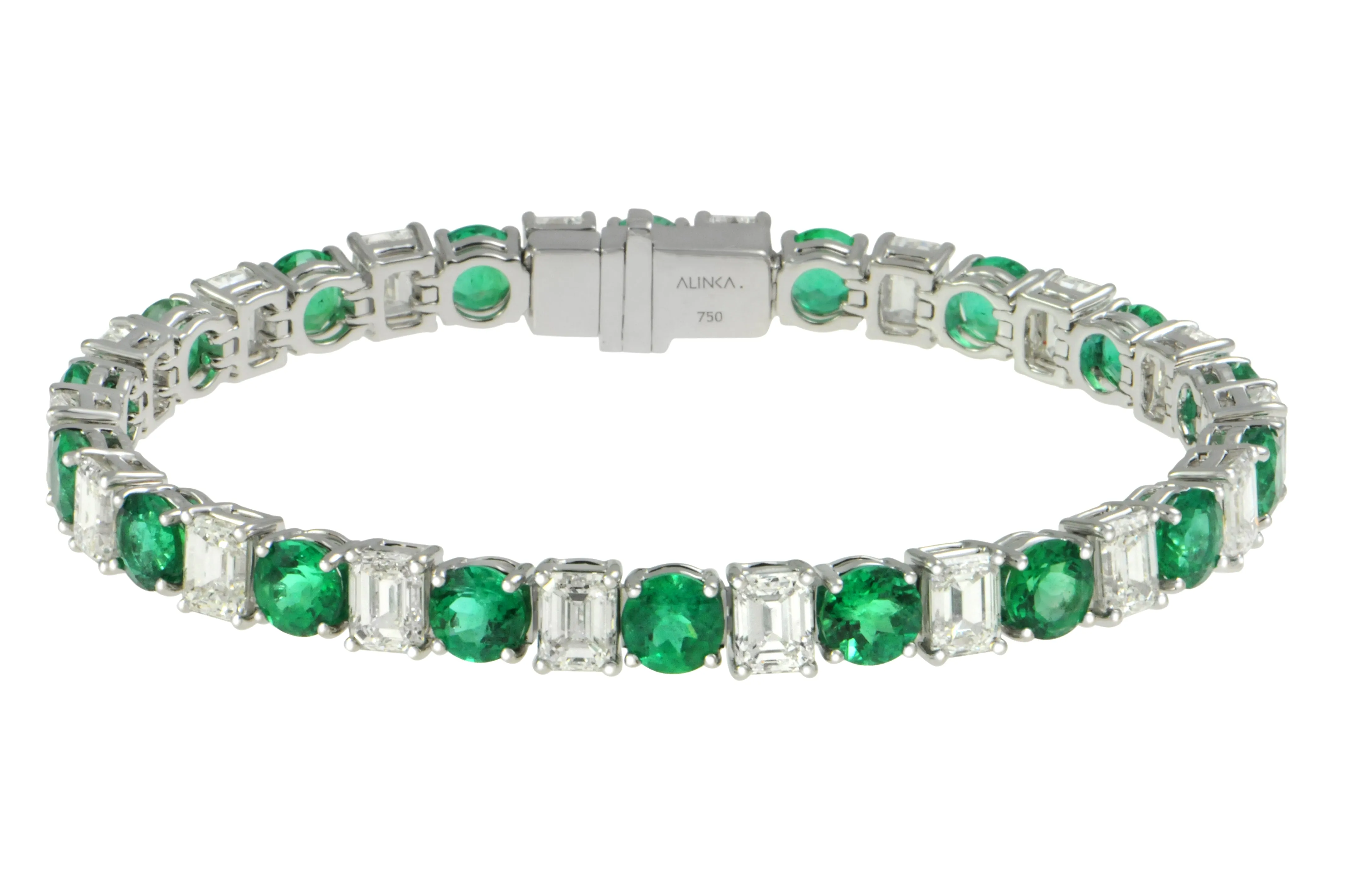 TATIANA Emerald and Diamond Bracelet POA