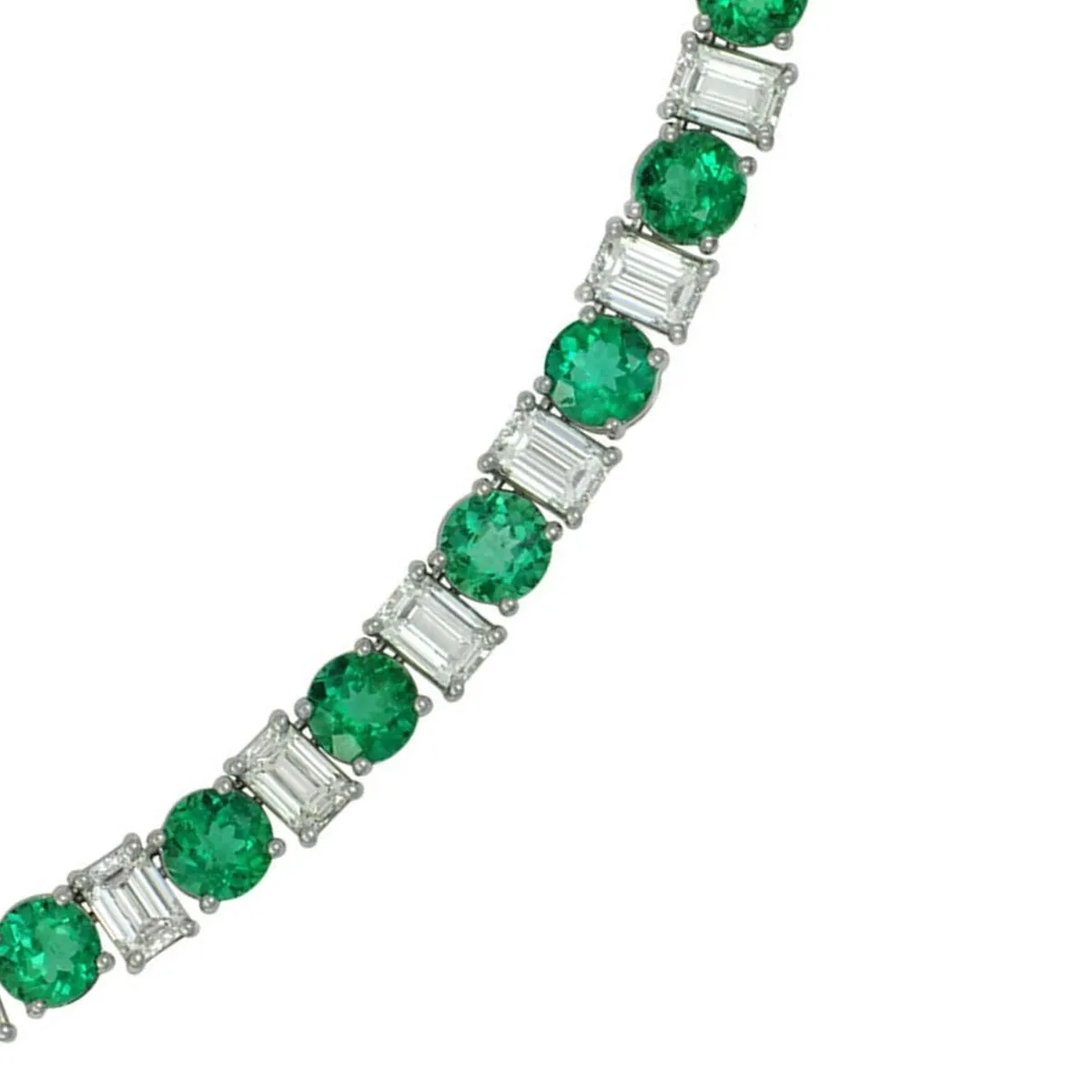 TATIANA Emerald and Diamond Bracelet POA