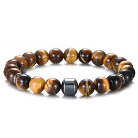 Tiger's Eye Gemstone Bracelet