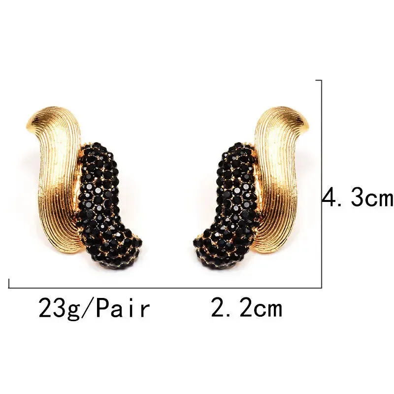 Trendy Diamond Earrings