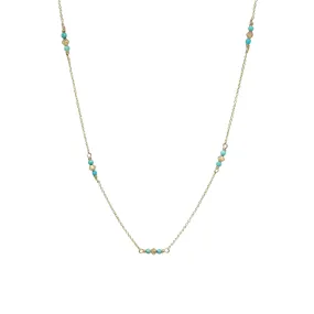 Turquoise Beaded Necklace