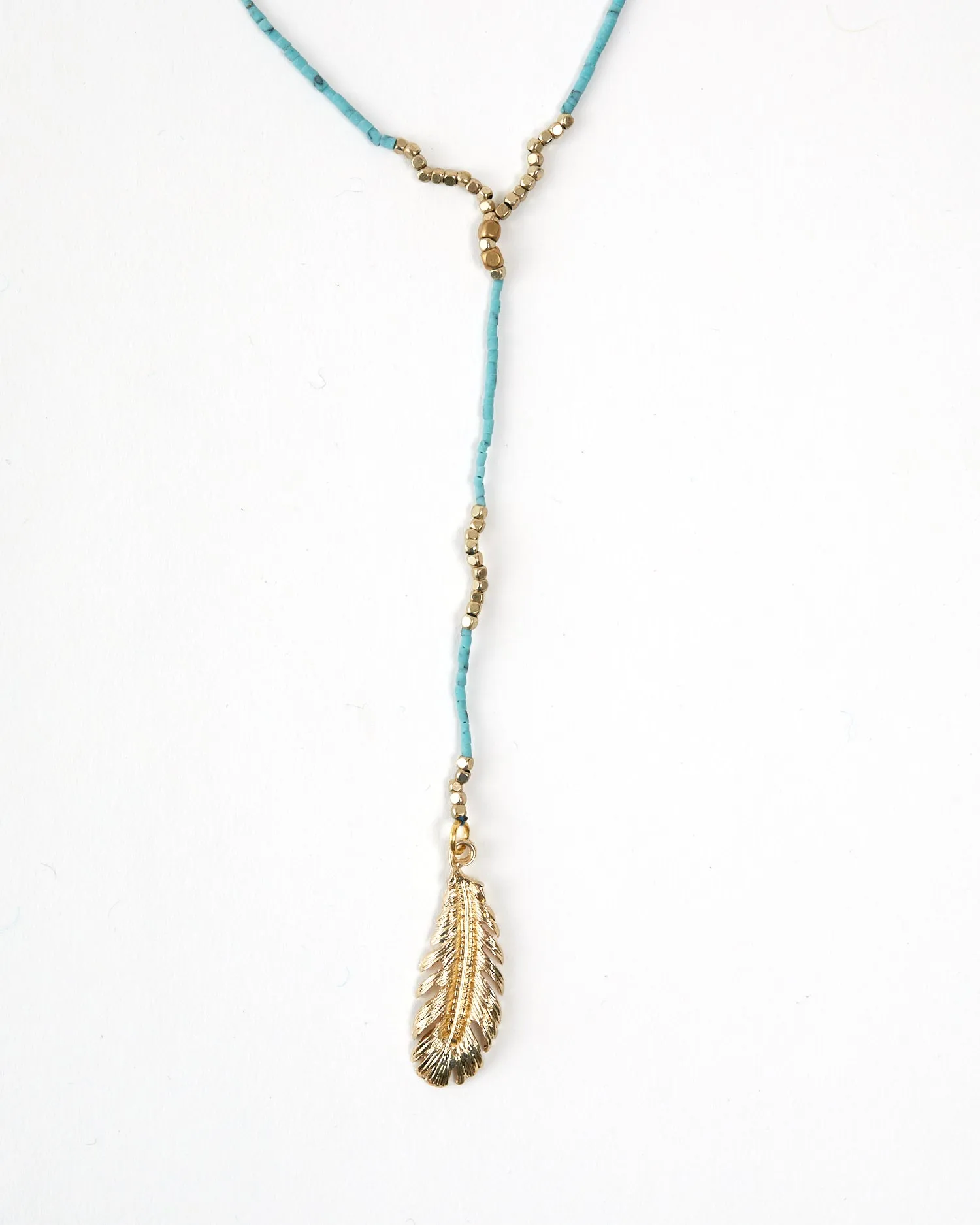 Turquoise Rondelle Necklace