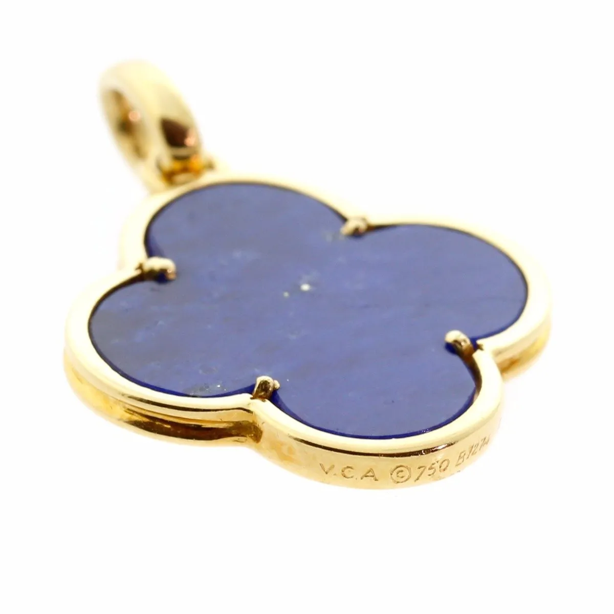 Van Cleef & Arpels Magic Alhambra Lapis Lazuli Pendant