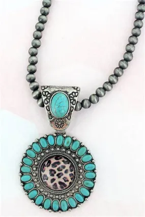 Wildcat Way Turquoise Necklace