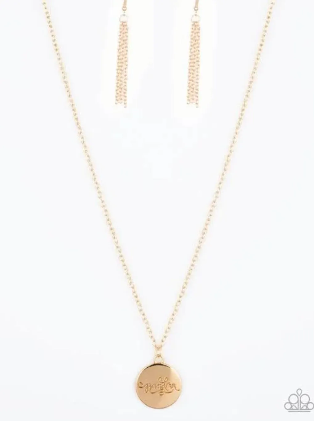 World's Best Grandma Gold Necklace - Paparazzi Accessories